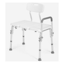 Bodyline Health And Massage - Chaise de douche dossier accoudoir pour personnes âgées et en situation de handicap Holly