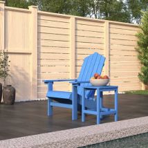 Supermarket - fimei Chaise de jardin Adirondack avec table pehd Bleu aqua