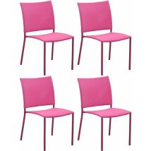 Proloisirs - Chaise de jardin Bonbon pour enfant (Lot de 4)