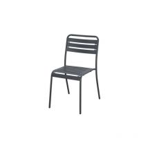 Chaise De Jardin En Acier Café Anthracite - Centrale Brico