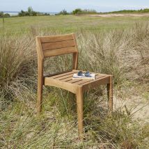 Berah Getah - Chaise de jardin en teck recyclé massif