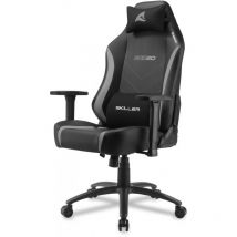 Sharkoon - Skiller SGS20 Chaise de Gaming en Similicuir Noir/Gris, Simili Cuir, Normal (4044951034970)