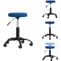 Chaise de salle à manger Bleu Velours - Chaise De Salle à Manger - Chaises De Salle à Manger - Chaise - Chaises