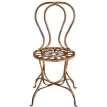 Biscottini - Chaise de salle à manger de cuisine en bois 49x90x44 cm Chaises d'extérieur Chaise de jardin et de terrasse Chaises à siège rond