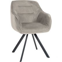 Russels en velours ou en tissu gris, velours