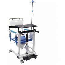 Gojoy - Chaise de transfert d'ascenseur, chaise de transfert D'ascenseur hydraulique pour le patient, fauteuil roulant léger de salle de bains de