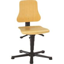 Chaise de travail Solitec 1 sur patins tissu 9203-6801