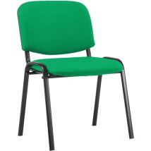 Chaise visiteur Ken tissu Vert