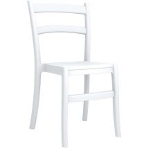 Chaise de jardin empilable Tiffany Blanc