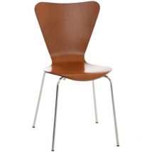 Chaise empilable Calisto Marron