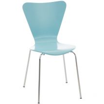 Chaise empilable Calisto Bleu clair