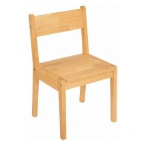 Chaise Enfant en Bois Robin 54cm Marron