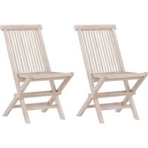 Chaise extérieure en teck Kenya