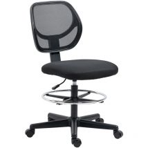 MH - Chaise haute de bureau stormy noire