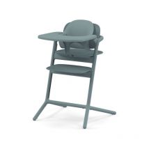 Cybex - Chaise haute évolutive - Pack 3 en 1 - lemo 2 - Bleu - Réglable en hauteur et en profondeur - Set bébé inclus