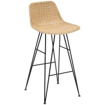 Atmosphera Créateur D'intérieur - Chaise de bar May beige