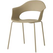 Scab Design - Chaise design, Chaise Lady b par Beige en Technopolymère