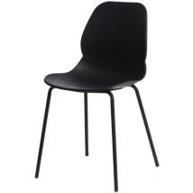 Chaise Layer 4, noire