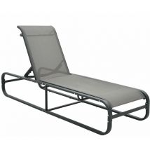 Furniture Limited - Chaise longue Aluminium et textilène