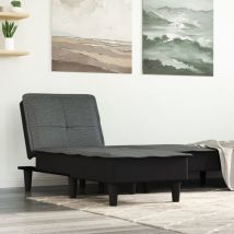Maisonchic - Canapé convertible, Chaise longue, Banquette Sofa de Salon gris foncé tissu KEF663689 design in