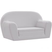 Maisonchic - Canapé convertible, Chaise longue, Banquette Sofa de Salon pliable pour enfants gris clair design in