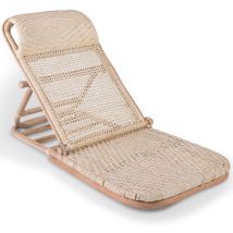 Privatefloor - Chaise de jardin Boho Bali en rotin - Chenai Naturel