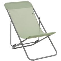 Lafuma Mobilier - Transat Jardin Pliable - Chilienne Multi-positions - Transatube 2 - Batyline Iso - Vert Moss