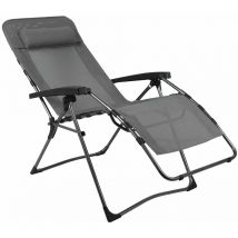 Westfield - Chaise longue Relax Lounger pour camping Coloris - Gris foncé