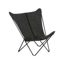 Lafuma Mobilier - Chaise longue sphinx tripolina LaFuma LFM2859 Ebène