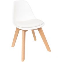 Chaise Pour Enfant Baya Polypropylène Blanche Atmosphera For Kids