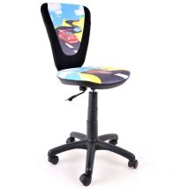 Nowy Styl - Jeunes pivotant fauteuil de bureau salle de jeux pépinière chaise enfants motif turbo