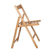 Chaise pliante en bois