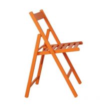 Chaise pliante en bois