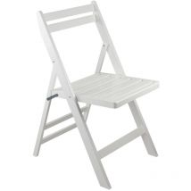 Biano Chaise pliante en bois de bambou 46x44x78cm O91