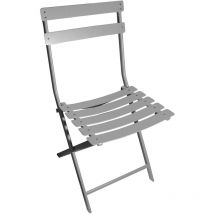Hesperide - Chaise de jardin pliable en métal Greensboro