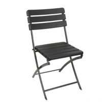 Perel Chaise Pliante - Imitation Bois (Fp165w)