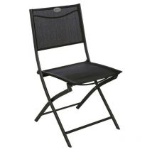 Hesperide - Chaise pliante Modula anthracite/graphite Hespéride