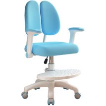 Sinbinta - Chaise Bureau avec Accoudoir Réglable, Fauteuil Ergonomique en Maille Respirante avec Soutien Lombaire, Dossier Inclinable et Hauteur