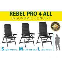 Chaise Rebel Pro Medium Brunner
