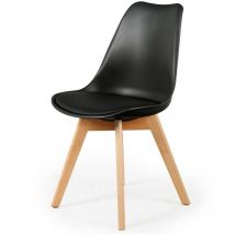 The Home Deco Factory - Chaise scandinave avec coussin