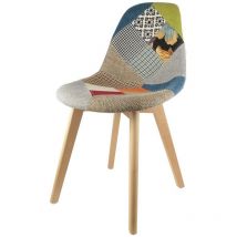 Chaise scandinave Patchwork