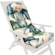 Chaise terrasse, Coussin Chaise à Bascule à Dossier Haut, Chaise d'extérieur imperméables