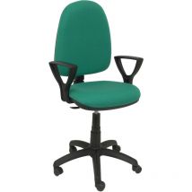 Modelo Ayna - Silla de oficina ergonómica con mecanismo de contacto permanente y regulable en altura - Asiento y respaldo tapizados en tejido bali