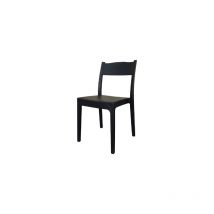 Chaise Vesta en polypropyle'ne avec fibre de verre anthracite 41x41x83 cm empilable pour usage exte'rieur professionnel