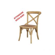 Chaise Vintage Baby Thonet 36X42X65 cm Chaises rustiques de cuisine et de salle à manger Chaises en bois de frêne Chaise moderne