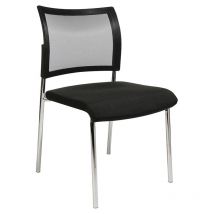 Chaise Visit10 m. /Netz,noir (Par 2)