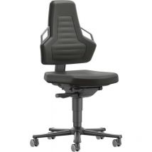 Chaises bureau 2 Roue Polster Poignée antharazit