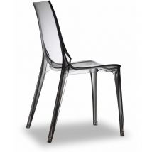 Chaise design, Chaise design - vanity Gris Transparent en Plastique Scab Design