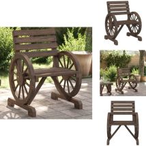 Chaises de jardin Bois de sapin massif - Chaise De Jardin - Mobilier De Jardin - Chaise Extérieure - Fauteuil De Jardin - Salon De Jardin