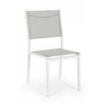 Yes Everyday - Chaise Hilde blanche Cloud pour l'extérieur cm 46 x 57 x 88 h